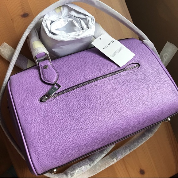 🌸🌿 Coach Rowan Satchel With Rose Print - Picture 11 of 14